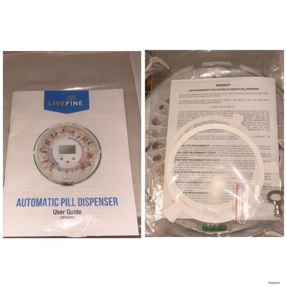 *NEW* LiveFine Automatic Pill Dispenser 28-day Electronic Medication Organizer - Picture 3 of 4